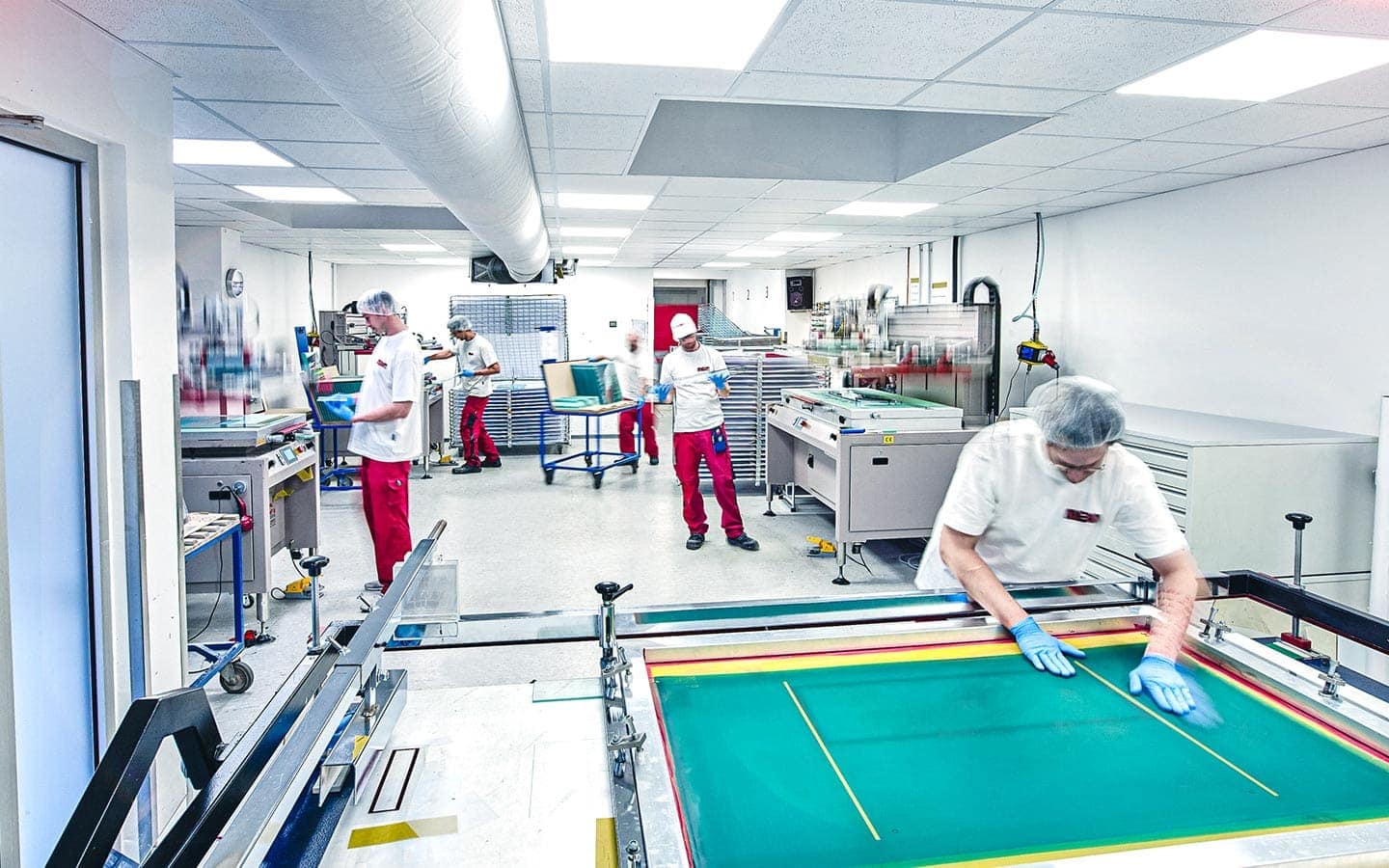 Blick in die Fertigung von MBM Techglas