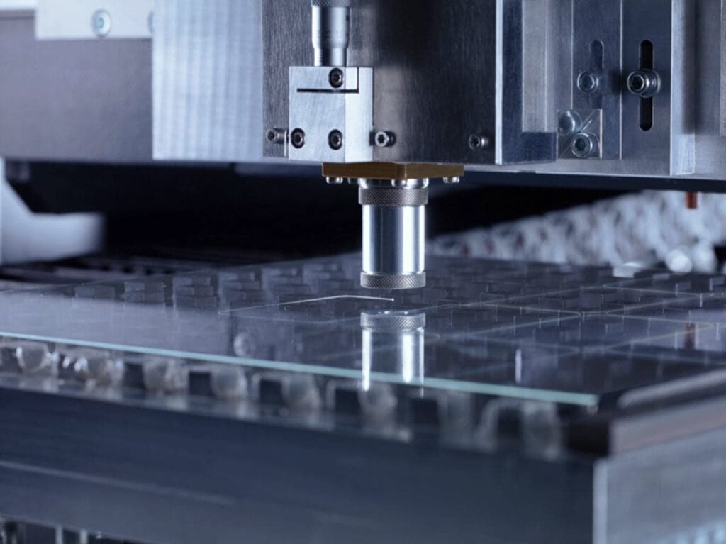 Laserschneiden von Glas